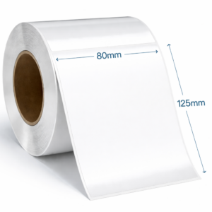Etiqueta adesiva 80x125mm 8x12,5cm BOPP