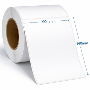 Etiqueta adesiva 90x140mm 9x14cm COUCHE